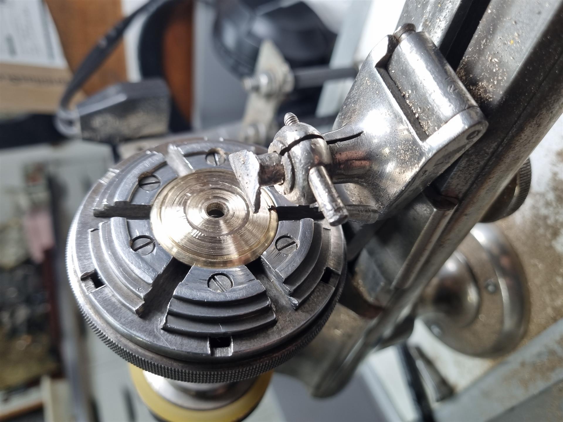 Fabricación de la bata para un Longines 370